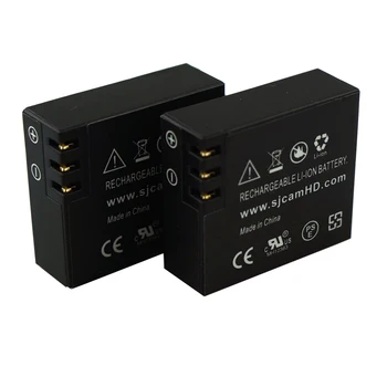 S009 for sjcam 4000 batteri + usb-LCD-Dobbelt oplader til SJCAM 4k SJ4000 wifi SJ5000x M10 SJ7000 SJ6000 SJ8000 H9 kamera batería