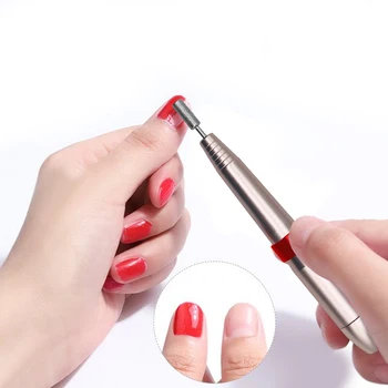 1 Sæt Hardware Manicure Bærbare Elektriske Negle Bore Maskine Sat Pedicure Nail File Kunst Elektriske Bore Kit Fil Nail Art Værktøj
