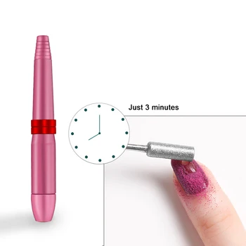 1 Sæt Hardware Manicure Bærbare Elektriske Negle Bore Maskine Sat Pedicure Nail File Kunst Elektriske Bore Kit Fil Nail Art Værktøj