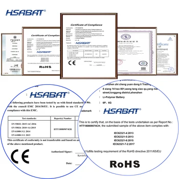 HSABAT LIS1576ERPC/AGPB014-A001 4600mAh Batteri til SONY Xperia M4 Batteri Aqua E2303 E2333 E2353