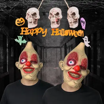 Halloween Horror Inficerede Zombie Voksne Hovedet Maske Nyhed Kostume Part Full Face-Maske-Ikke-giftige miljøvenlig Cosplay D
