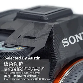 Premium-Kamera Hud Decal Wrap Film Til Sony A7 A7r A7 Mark 1 Protector Anti-ridse Decal Sticker