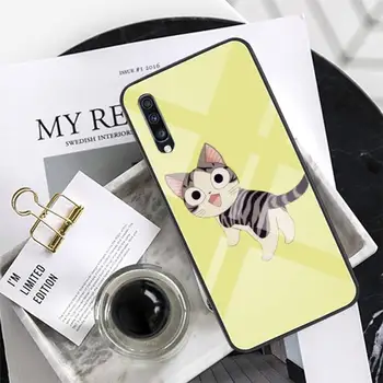 Anime Sød Kat, Glas Telefonen Tilfælde Coque Fundas for Xiaomi Redmi Note 7 5 4 6 6A Mi 8SE 8 6 Lite Mix 2 2s Note 3 Cover