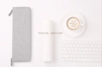 Orginal Xiaomi Bærbare Rustfrit Stål 500ml Vand Flaske Slanke Design, Bedste Kvalitet 24 Timer Termisk / Kulde Isolering