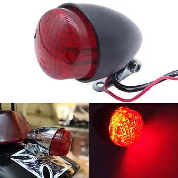 Motorcykel baglygte LED Retro Metal Bageste Bremse Lys Til Harley Cruise Prins Bil Ombygget Bageste baglygte