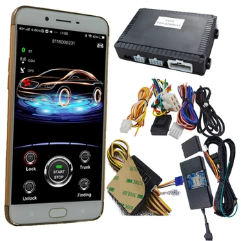 Cardot 2g smart phone app control system kompatible med originale bil nøglefri start af motor-knappen gps placering