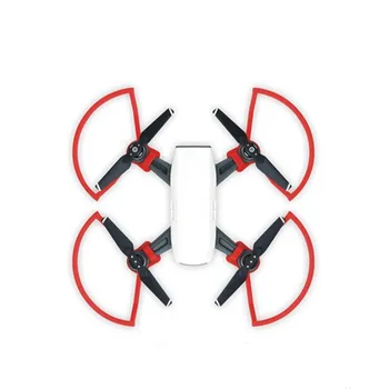 DJI GNIST RC Quadcopter Drone Tilbehør Propel Vagter Beskyttelse Cover Crashproof Cirkel Sort Rød Hvid