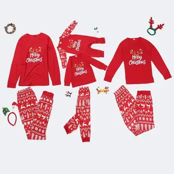Familien Jul Passer til Familiens Tøj for Børn, Mor og Mig Tøj, Mor, Datter, Far, Baby Familie Matchende Stribe Udstyr