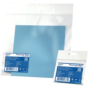 ARCTIC Termisk PadHeat vask 6.0 W/mK Ledningsevne 0,5 mm/1,0 mm/1,5 mm Tykkelse Isolering Ikke-ledende Termisk pad 50x50mm