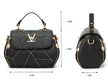 2019 luksus bolsa feminina taske kvinder læder tote tasker crossbody taske bolsos mujer sac a main designer mode