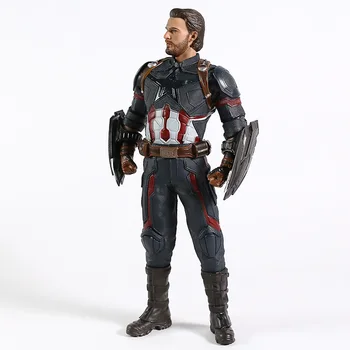 Crazy Legetøj Avengers 4 Slutspil Captain America PVC Figur Collectible Model Toy 11399