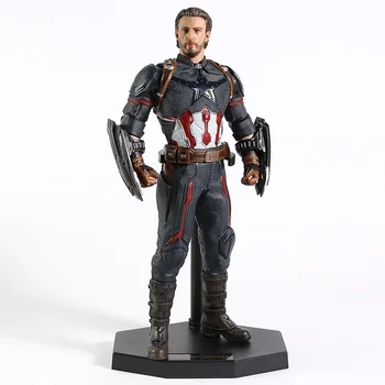 Crazy Legetøj Avengers 4 Slutspil Captain America PVC Figur Collectible Model Toy