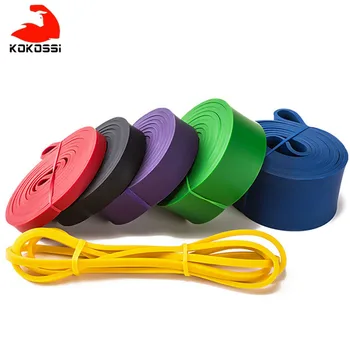 KoKossi Modstand Band Motion Elastik Træning Ruber Loop Styrke Pilates Fitness-Udstyr Uddannelse Expander Unisex