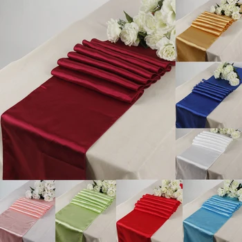 30*275 cm farverige plet bordløber bryllupsfest hjem dekoration farve stof restaurant dekoration tabel dække forsyninger