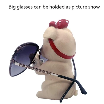 Hvalp Hunde Briller Holder Stand Brille Holderne Solbriller Display Søde Dyr Design Gave
