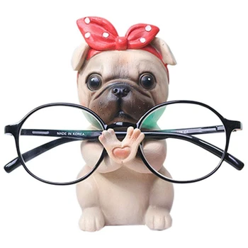 Hvalp Hunde Briller Holder Stand Brille Holderne Solbriller Display Søde Dyr Design Gave