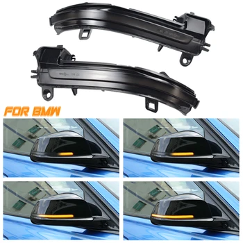 For BMW F20 F30 F31 F21 F22 F23 F32 F33 F34 X1 E84 F36 1 2 3 4 Serie F87 M2 F87 Dynamisk Blinklys Side Wing Turn Signal-LED lys 11467