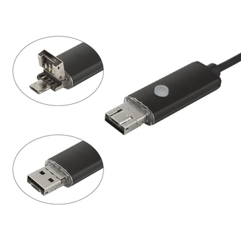 Endoskop 8mm USB Endoskop Android-5M-10M OTG PC USB-Endoscopio Mini-inspektionskamera 720P Inspektion Vandtæt Telefon Kamera