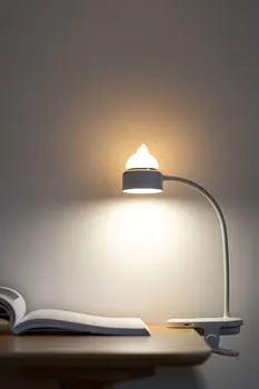 Læsning LED Bed bordklemmen Kat Nat-Lys 2-i-1 til sengens Hovedgærde Bog Klemme Lys, 360 ° Fleksibel Svanehals, Klip bordlampe