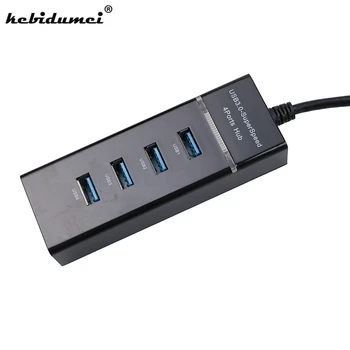 Kebidumei 2019 Nyt 5 gbps 4 Ports USB 3.0 HUB Splitter Adapter Høj Hastighed Til PC-Computer, Laptop, Notebook Periferiudstyr Tilbehør