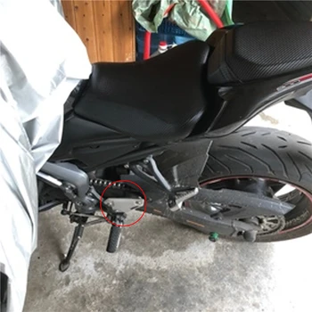 Motorcykel FootPeg Fodstøtte Bageste sæt Hæl Plader Protector Guard Til Kawasaki Z650 Z 650 NINJA 650 NINJA650 2018 2019 2020