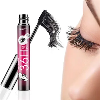 4D silk mask vandtæt holdbare naturlige krøller eyelash extension makeup volumen maske tatovering blæk