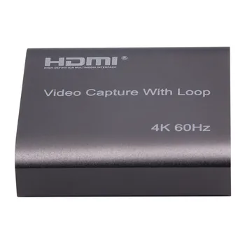 Bærbare HD til USB 2.0/3.0 4K Video Capture-Kort 1080P Capture Kort Optagelse Max for Live-Streaming Tv Optager