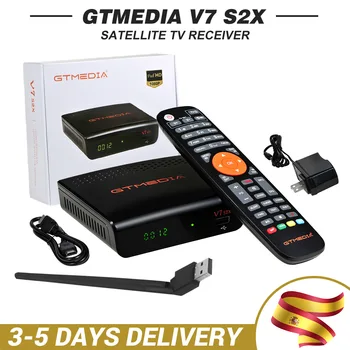 Gtmedia v7 s2x Full HD 1080P DVB-S2 AC3 Satellit-modtager til gtmedia v7s hd,gtmedia v8 ære Gtmedia v7s2x ingen app