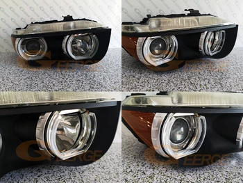 Fremragende DTM LED Angel Eyes halo ringe Dagen Lys blinklys lys i BMW E65 E66 PRE FACELIFT 730i 740i 745i 745Li 760Li 760i