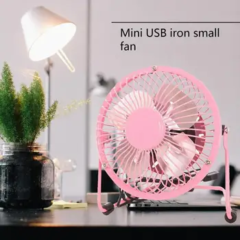 Usb-Fan Mini Bærbare Fan Kontor Ventilator Ventilator Smedejern Lille Ventilator Studerende Desktop-Fan Kreativ Gave