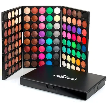 Popfeel Naturlige 120 Farve Super Lys øjenskygge Palet Kosmetik Makeup Pallete Skønhed Gøre Op Af Eyeshadow Indstille hot