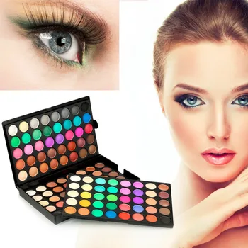 Popfeel Naturlige 120 Farve Super Lys øjenskygge Palet Kosmetik Makeup Pallete Skønhed Gøre Op Af Eyeshadow Indstille hot