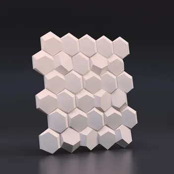 Honeycomb design beton mur mursten silikone formen hjem baggrund dekoration væg cement mur mursten skimmel gips håndlavet skimmel
