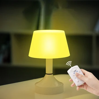 Led bordlampe FlexoTable Lampe Kontakt Med Remote Control Undersøgelse Lamper timing usb-Genopladelige Lys Desktop Europæiske bordlampe