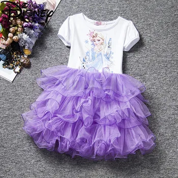 Disney Frosne kjole Piger, Børn Tøj, Anna Elsa Pige Baby Kostume Børn Prinsesse Vestidos Infantis kids Fødselsdag fest kjole