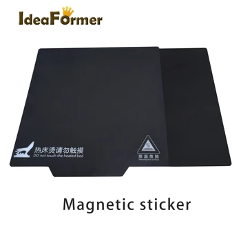3D-Printer dele Nye Magnetiske Bed Tape for at Udskrive Mærkaten 150/200/214/220/235/310 mm-Pladsen Bygge Plade Tape Overflade Flex Plade