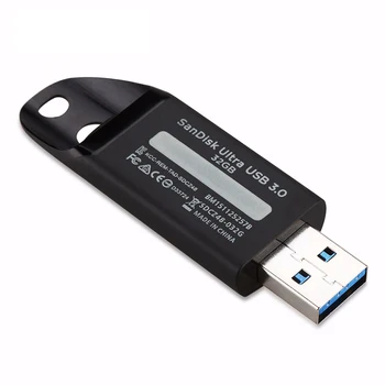 SanDisk USB-Flash-Drev 64GB Pen Drive 16GB 32GB 128GB 256 gb USB Stick CZ48 USB 3.0 Memory Stick pendrive til computer