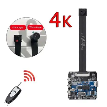 4K HD Mini DIY Kamera Wifi-Netværk Webcam P2P IP-Kamera Trådløse Cam Modul Motion Aktiveret DV-Camcorder Lille Night vision