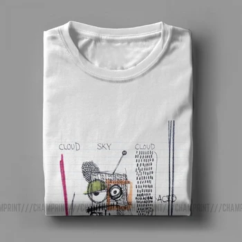 Kortærmet T-Skjorte, Jean-Michel Basquiat Vejret Systemet Nyhed Ren Bomuld t-Shirts, Korte Ærmer T-Shirt med Rund halsudskæring Tops Unikke