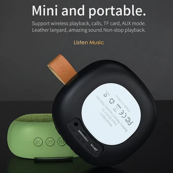 HOCO Bærbare Udendørs Trådløse Bluetooth Højttaler Sport Højttaler til iPhone 11 xiaomi Samsung MP4 med TF Audio Afspiller Musik