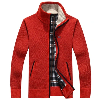 Mænds Sweater Eden Turtleneck og Lynlås, Ren-Farve Tøj Pullover Mandlige Park M-3XL Plus Size Efterår og Vinter Trække Homme