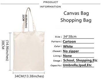 Givan shopping taske bolsas de tela tote shopping bolsa shopper jute taske taske ecobag klud stof genbruges få fat i