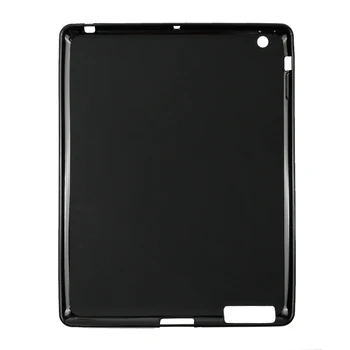 AXD ipad 2/3/4 9.7 Silicone Smart Tablet Back Cover For Apple iPad 2 3 4 9,7 tommer ipad2 ipad4 A1395 A1460 Stødsikkert Kofanger Sag 11923