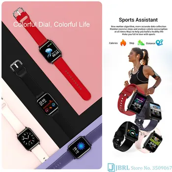 Fuld Touch Smart Ur Kvinder Mænd Smartwatch Electronics Smart Ur Til Android, IOS Fitness Tracker Sport Bluetooth Smart-ur