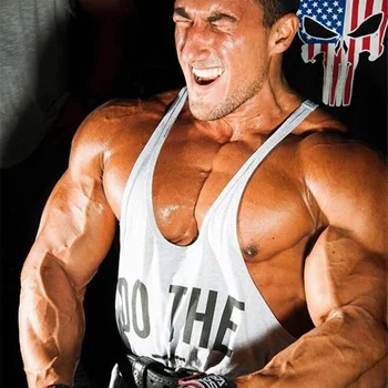 Muscleguys Mærke Fitnesscentre Tøj Singlet Y Tilbage Fitness Tank Top Mænd, Trænings-Og Stringer Vest Bomuld Bodybuilding Mænd Ærmeløse Skjorte