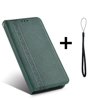 Wallet Læder taske til Samsung Galaxy A8 Plus A730 SM-A730F bagcoveret af Telefonen Flip taske til Samsung A8+ A730F Sag