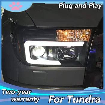 Hoved Lampe for Toyota Tundra 2007-2013 LED-Forlygter Til Sequoia LED-Forlygter bi - Xenon-LED-KØRELYS 07-13 Forlygte montage