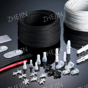 ZHEJIN (250pcs) 4AWG Naturlige Lukkede Ende kabelsamlinger Terminaler Caps Wire Leddene