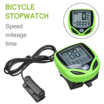 Cykel Udskiftning af Tilbehør, cykelcomputer, Speedometer, Kilometertæller, Stopur Vandtæt Mini Digitalt LCD-Display