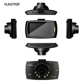 YLKGTTER at Køre Bil DVR Optager Dash Kamera, Fuld HD 1080P 2,2 Tommer Seamless Loop Optagelse Night Vision Vidvinkel Mini Dashcam